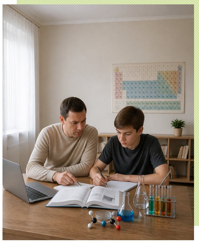 Репетитор по химии 8 класс в Якутске по цене от 1250 р. | Репетитор-Ктс